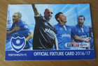 Portsmouth FC Fixture Card 2016 / 2017