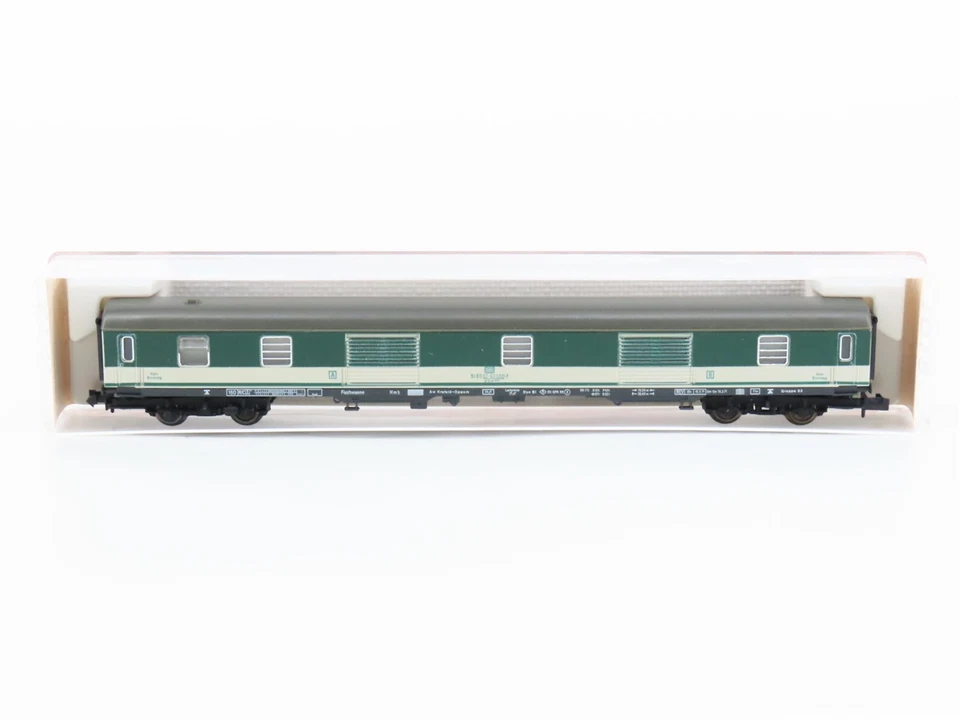 N Scale Fleischmann 8101 DB German Baggage Passenger Car #050-7 - Image 1 of 4