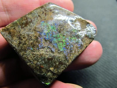 Sammlerstein Ammolit, Ammolite, Kanada, Maße ca. 42 x 36 x 13 mm, 283,6 Karat! - Bild 1 von 4
