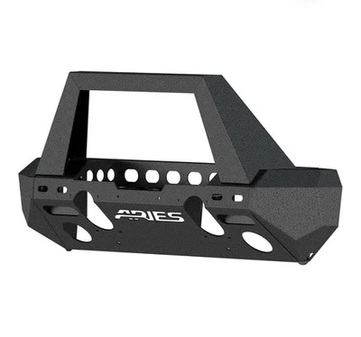 ARIES 2082055 TrailChaser Jeep Wrangler JK Front Bumper (Option 2) - Image 1 of 4