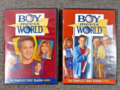 Boy Meets World DVD Lot Seasons 1 & 3 Topanga Lawrence - Very Good - Image 1 of 4
