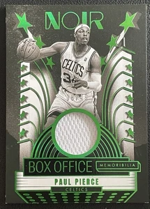 2024-25 Panini Noir Paul Pierce Game Used Patch Boston Celtics /49 - Picture 1 of 2