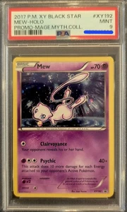 2017 Pokemon XY Black Star Promo Magearna Mythical Collar #XY192 Mew-Holo PSA 9 - Picture 1 of 1
