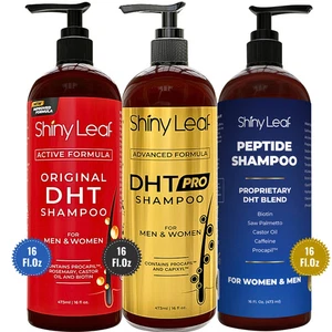 Hair Growth Shampoo Trio - DHT Original, DHT Pro & Peptide (3Pack) - Picture 1 of 10