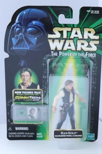 Star Wars PoTF - Han Solo - Puce CommTech (Kenner/1999) - Photo 1/8