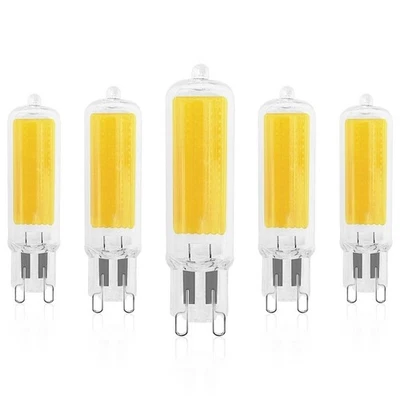 Luxrite G9 LED Bulb Dimmable 50 Watt Equivalent 5000K 450LM ETL Listed (5 Pack) - Image 1 of 4