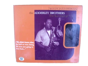 THE ADDERLEY BROTHERS 2-CD SET - " THE SUMMER OF 55 " 1999 SAVOY JAZZ *EXCELL* - Bild 1 von 3