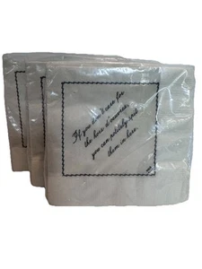 Vintage Cocktail Vorspeise Papierservietten lustig sarkastisch 3 Stück 16 Stück NEU MCM - Bild 1 von 4