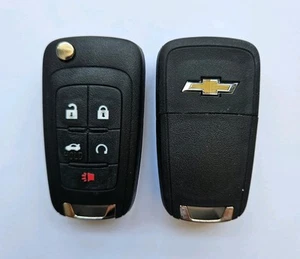 Chevrolet Cruze Equinox Impala Malibu SS Keyless Entry Remotes Key Fob 5 Button  - Picture 1 of 10