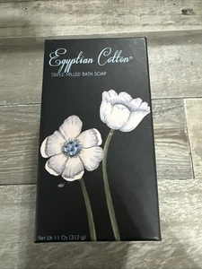 Eqyptian Cotton Triple Milled Bath Soap. New Open Box - Picture 1 of 3