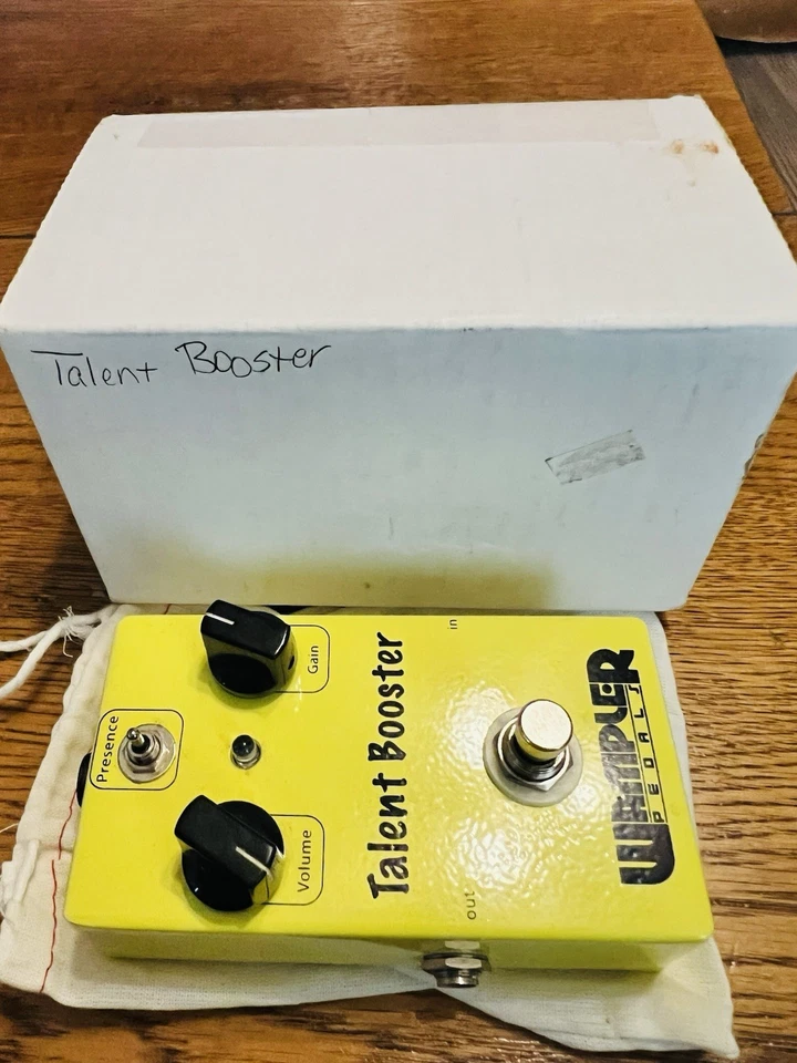 Pedales Wampler Talent Booster Raro De Colección Producción Temprana Descontinuado Foto 1 de 4