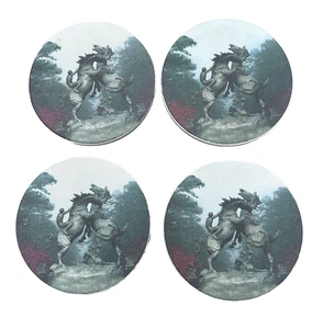 Set of 4 CoasterStone Horse Tamers Coasters Unused In Original Box Marley Horses - Picture 1 of 6