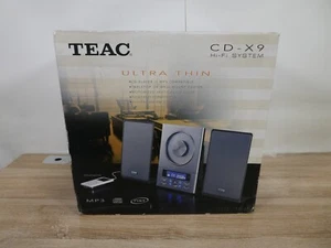 Teac Hi-Fi System CD-X9 Silver - Ultra Thin - Picture 1 of 5