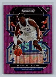 2022 Panini Prizm Draft Picks #62 Mark Williams SP - Picture 1 of 2