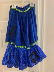 JITTERBUG GIRL HALLOWEEN COSTUME CHILD med 7-10 SOCK HOP DANCE 50's FANCY DRESS - Picture 1 of 3