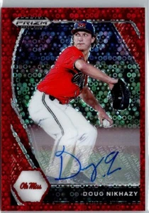 2021 Prizm Draft Picks Autographs Red Doug Nikhazy Auto 33/99 #PDP58 - Picture 1 of 2