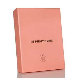 The 52 Week Happiness Planner Undated Mastering Happiness Gold And Pink With Pen - Picture 1 of 11