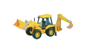 Bruder U02428 JCB 4CX Backhoe Loader Agriculture Plastic 1:16 Scale Gift - Picture 1 of 2