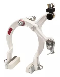 Dia-Compe MX1000 FRONT FREESTYLE old school BMX bicycle brake caliper - WHITE - Picture 1 of 2