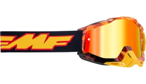 FMF Powerbomb Adult Goggles Multi Colored Frame With Mirror Red Lens - Afbeelding 1 van 1