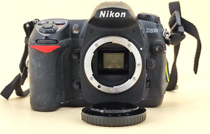 Appareil Photo Reflex Numérique Nikon D200 Noir 10,2Mpix (non testé)