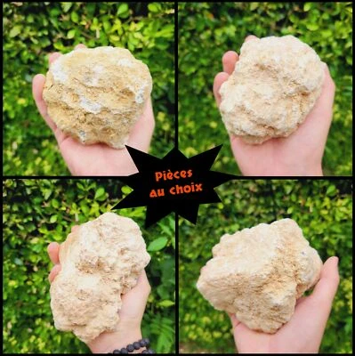 Grosse Géode de Quartz fermée à ouvrir soi-même Facile à casser Beaux Cristaux - Photo 1/4