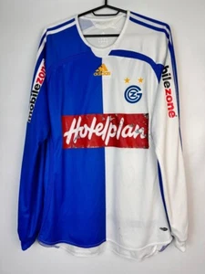 Camiseta de fútbol local manga larga Grasshopper Zürich Bobadilla 2007 2008 talla M - Imagen 1 de 7