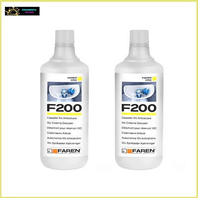 FAREN DISINCROSTANTE ANTICALCARE PER CASSETTE INCASSO WC INTERNE ESTERNE F200 2 PEZZI