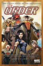2007 Marvel Comics The Order Vintage Print Ad/Poster Barry Kitson Promo Art 00s