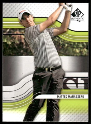 2012 SP Authentic #R4 Matteo Manassero Rookie Extended Series 41300 - Image 1 of 2