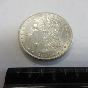 1886 BU GEM MORGAN SILVER DOLLAR UNC MS+++ U.S. MINT #2 - Picture 1 of 8