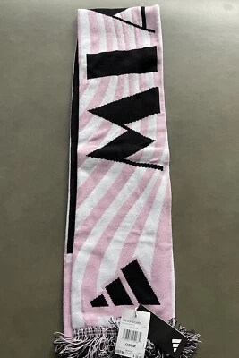 Adidas Messi Miami FC Bufanda JJ4393 Rosa-Negro Nuevo con Etiquetas Foto 1 de 4