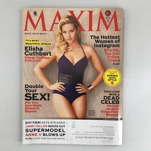 Maxim Magazine March 2013 Subscription Edition Cover: Elisha Cuthbert - Picture 1 of 2