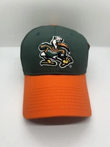 Miami Hurricanes NCAA OC Sports Hook and Loop Hat Cap Adult Men's Adjustable - Picture 1 of 7