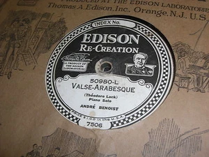 ANDRE BENOIST EDISON DIAMOND DISC 80 RPM RECORD 50980 OLGA STEEB - Picture 1 of 2
