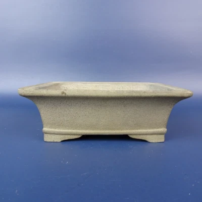 Shibakatsu Bonsai Pot Tokoname Deimono 4.9in x 3.7in Mud Bowl Made in Japan Used - Image 1 of 4