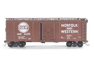 HO Athearn Norfolk & Western 40ft AAR Güterwagen #361523 Kundennummer Kadee - Bild 1 von 9