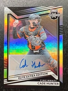 2022 Elite Extra Edition Signatures Cade Hunter #153 - Picture 1 of 2