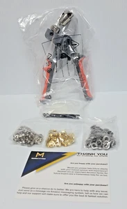 MARKYITAN 1/4 Inch (6mm) Professional Grommet Tool Kit - Picture 1 of 3