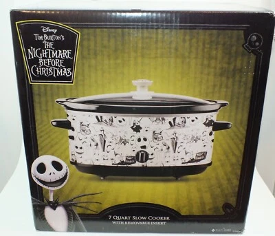 Disney Nightmare Before Christmas 7 Quart Slow Cooker Crockpot Jack Skellington - Image 1 of 4