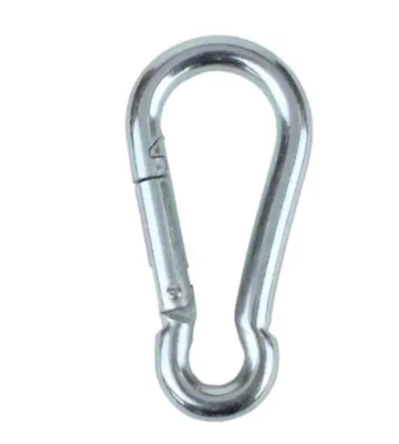 2 PK Everbilt  5/16 in. x 3-1/4 in. Zinc-Plated Rope Chain Spring Link 42944 - Image 1 of 3