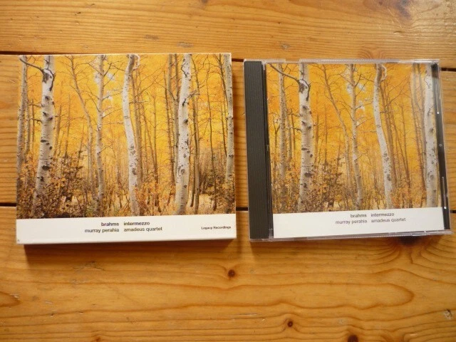BRAHMS: Intermezzo  MURRAY PERAHIA Amadeus Quartet SONY RECORDS CD 2001 - Bild 1 von 1