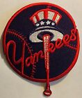 New York Yankees MLB baseball 3 x 3 1/2 embroidered iron on patches