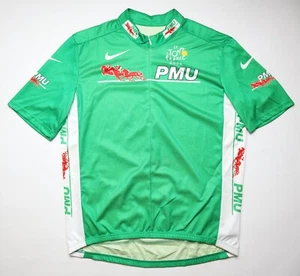 TEAM PMU TDF TOUR DE FRANCE 2006 CYCLING SHIRT JERSEY TRIKOT MAILLOT NIKE MEN XL - Picture 1 of 13