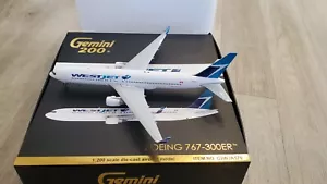 Gemini Jets WestJet B 767-338ERWL 1:200 G2WJA576 2010s Colores C-FOGJ - Imagen 1 de 10
