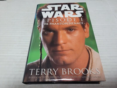 Phantom Menace by Terry Brooks (1999, Hardcover) SIGNED 1st/1st Obi-Wan Kenobi - Image 1 of 4