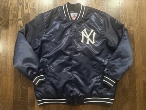 HOMAGE x STARTER New York Yankees Bronx Bombers Satin Jacket Size 2XL - Bild 1 von 6