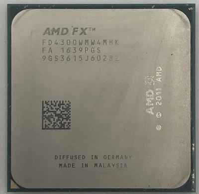 AMD FX-Series FX-4300 Desktop CPU Processor- FD4300WMW4MHK - Image 1 of 2