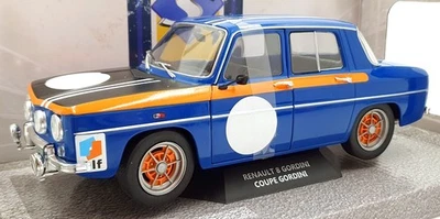 Solido 1/18 Scale Diecast S1803607 - Renault 8 gordini 1300 Coupe 1967 - Blue - Image 1 of 4