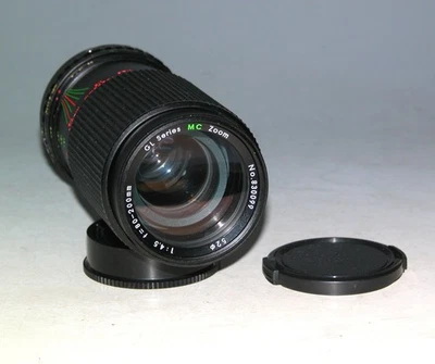 GL Series MC Zoom 80-200mm 1:4.5 Macro Manual Focus Lens For Konica AR Mount - Image 1 of 4